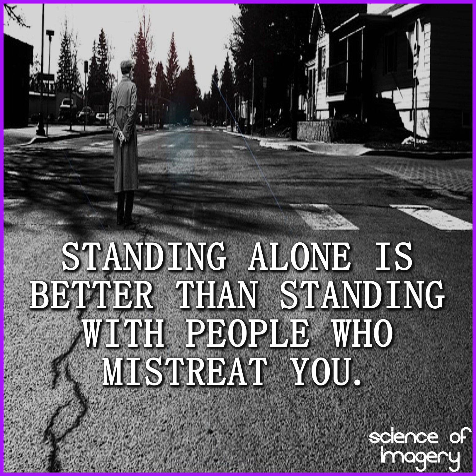 Sometimes Walking Alone Provides The Best Path | Science Of Imagery