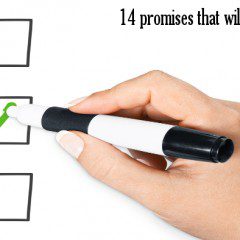 14 Promises To Make To Yourself