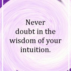 Intuition Should Never Be Ignored