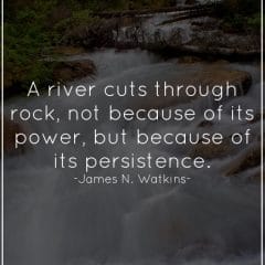 Persistence Makes Anything Possible